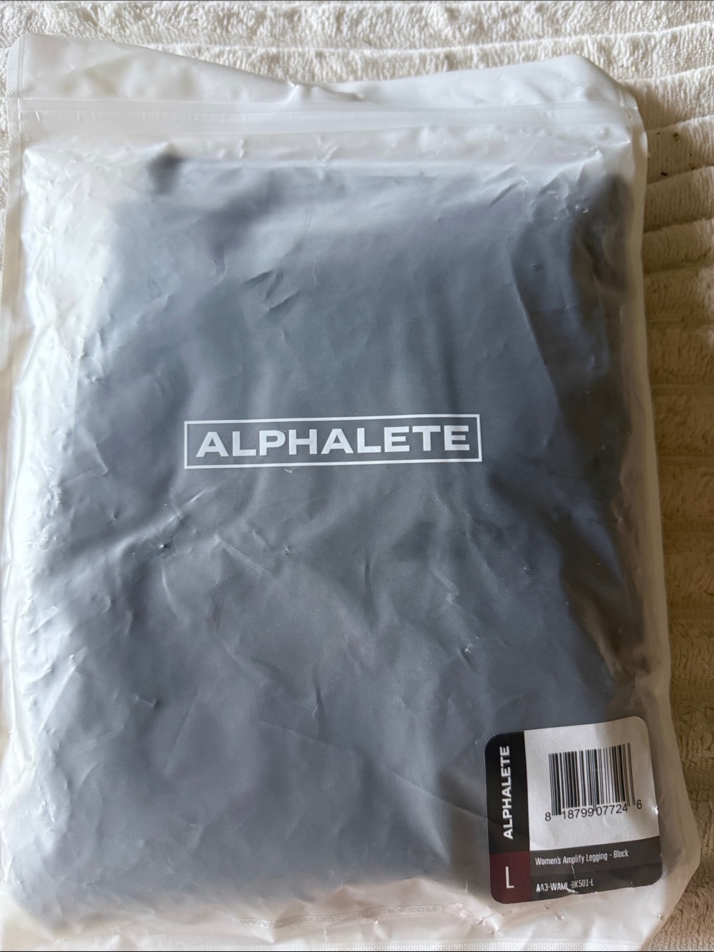 Alphalete Women’s Black Leggings - Essential Performance size L